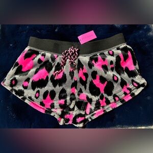 Betsey Johnson Plush Shorts Size Medium